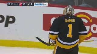 DeSmith Robs Larkin in Overtime