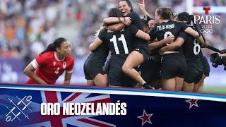 Nueva Zelanda gana el oro en Rugby 7 femenil | Juegos Olímpicos París 2024 | Telemundo Deportes