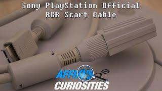 The Sony Official RGB SCART Cable For PS1, PS2 & PS3 - Affro's Curiosities