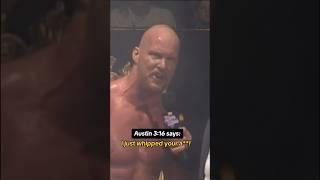 This is why “Stone Cold” Steve Austin is the GOAT  #316Day