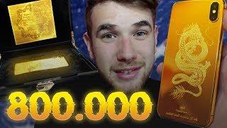 IL MIO NUOVO iPHONE X D'ORO!! - ORO 24K! -  * SPECIALE 800 000 ISCRITTI! *