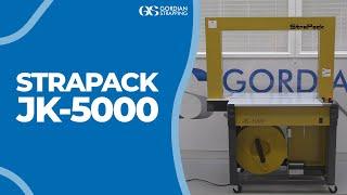 StraPack JK-5000 Automatic Strapping Machine | Gordian Strapping