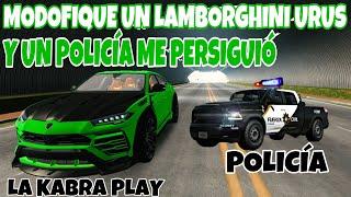 Modifique Un Lamborghini Urus Y Una Policía Me Persiguió (Car Parking) #cpm