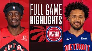 RAPTORS at PISTONS | FULL GAME HIGHLIGHTS | December 30, 2023