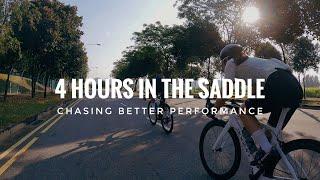 TIME ON SADDLE IS KING | CHASING BETTER PERFORMANCE | SINGAPORE CYCLING VLOG