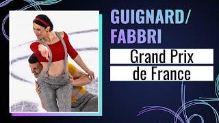 GUIGNARD / FABBRI (ITA) | Ice Dance Rhythm Dance | Grand Prix de France 2024 | #GPFigure