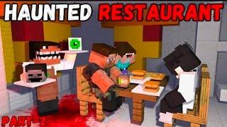 MINECRAFT HAUNTED RESTAURANT! PART-2 Horror video in hindi ! 