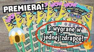 Zdrapki Lotto  Premiera! 6 zdrapek WOW ZDRAPKA  Dobry początek 