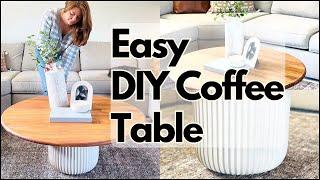  The Best and Easiest DIY Coffee Table on a Budget!