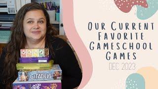 Gameschooling | Our Current Favorite Games | Homeschool