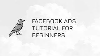 Facebook Ads Tutorial for Beginners