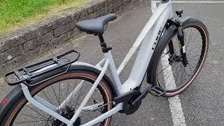 Cube Touring Hybrid Pro 625 electric bike. Trapeze frame. 2023