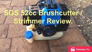 SGS  Engineering Brush Cutter / Strimmer Review & Working -  Great Value