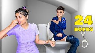 HANDCUFFED TO ANNOYING KID FOR 24 HOURS | Nishu Tiwari vlogs