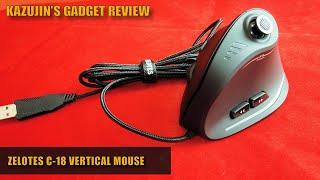 Zelotes C-18 Vertical Gaming Mouse |  Kazujin's Gadget