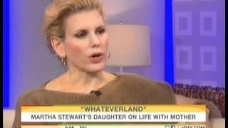 jenny hutt on TODAY show with alexis stewart 10.24.11 talking WHATEVERLAND book.