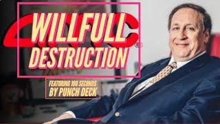 WILLFUL DESTRUCTION-Featuring Punch Deck #amc #ape