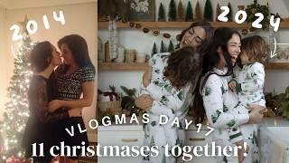 11 christmases together & old home videos | vlogmas day 17