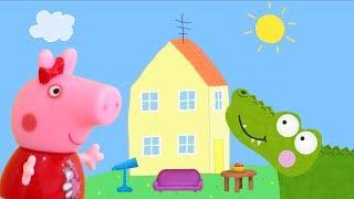 Peppa Pig Game | Crocodile Hiding in Family Home Furniture