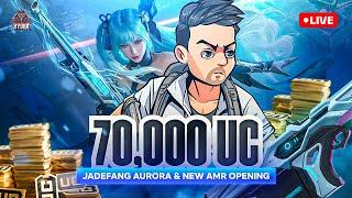 LIVE - 70,000 UC NEW AMR SKIN & ULTIMATE SET OPENING | JADEFANG AURORA SET #iQOONeo10R #iQOO