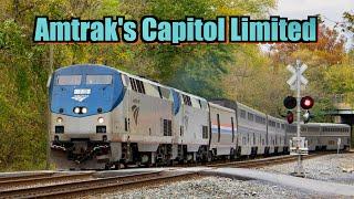 Amtrak Capitol Limited Train - A Temporary Farewell