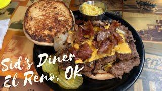 Okie Foodie King at Sid’s Diner in El Reno, Oklahoma