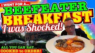 I had a ALL YOU CAN EAT Cooked to ORDER FULL ENGLISH BREAKFAST at BEEFEATER & was GENUINELY SHOCKED!