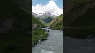 Solo Hiking in Svaneti Caucasus mountains