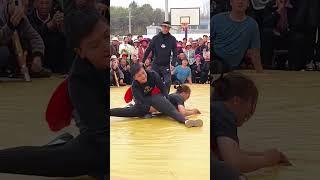 strong girl vs boy very tough match fight kushti #mixed wrestling match between men and women