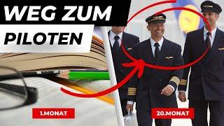 Der Weg zum Piloten // Ablauf der Pilotenausbildung ! // Pilot werden !