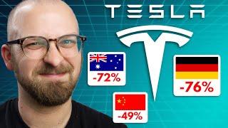 Tesla sales drop again!