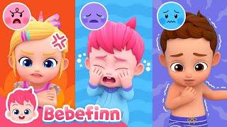  Sharing My Emotions | EP108 | It's Okay to Cry | Healthy Habits | Bebefinn Best Nursery Rhymes