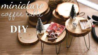 DIY - FESTIVE DOLLY COFFEE TABLE