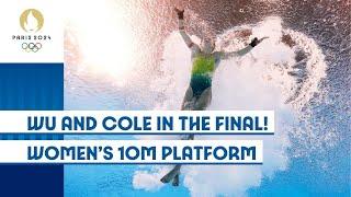  Melissa Wu and Ellie Cole into the Final! | Women's 10m Platform | #Paris 2024 Highlights