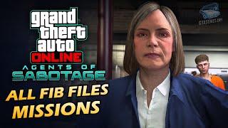 GTA Online: Agents of Sabotage - All Files Missions & Challenges