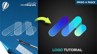  3 CONSEJOS CLAVE para CREAR LOGOS en CorelDRAW ▶ TUTORIAL | DelcaVideography