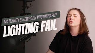 MAJOR Lighting Mistake in Maternity/Newborn Photography! Fix it NOW!