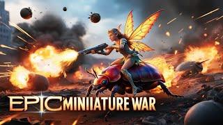 Miniature Warfare: The Future of Tabletop Battles! tiny worriers