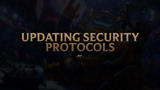 PC - Updating Security Protocols