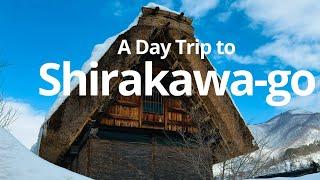 [4K] ️ Snowy Shirakawa-go Village in Gifu | UNESCO World Heritage 