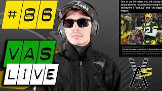 VAS Live #86 | Late Night w/ VonAllen Sports | Antonio Brown | MVP Race | Playoff Picture