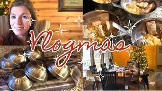 Vlogmas 2024 Day 10 | Cozy Winter Day at Home | Winter Homemaking as a Mom of Four | Minimalism