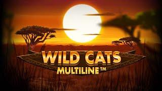 Wild Cats Multiline Brand New Red Tiger Slot Demo Gameplay