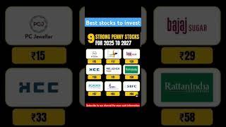 Penny stocks to invest for best returns #shorts #beststocks #pennystocks #portfolio #stockmarket