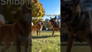 Shiba Inu +Belgian Malinois #dog #animals #hybrid #pets