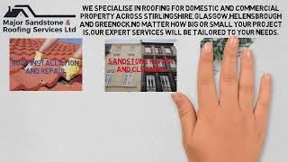 Major sandstone and roofing services ltd | Official Video Presentation