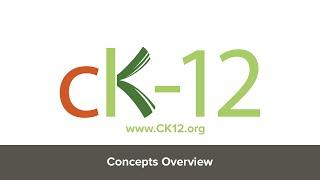 CK-12 Concepts Overview