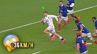 Jonny May Top 10 Crazy Tries / Crazy Speed Show | RUGBY HD