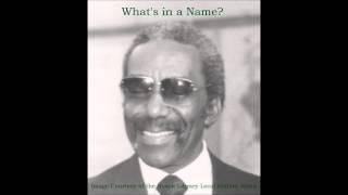 What's In A Name?