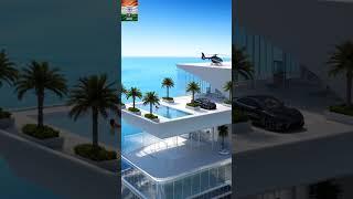 MIND-BLOWING Oceanfront Rooftop Oasis?#shorts